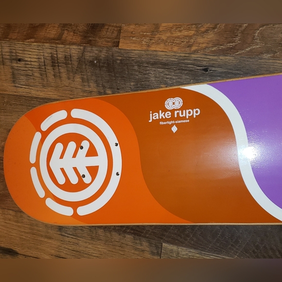 Never used Retro Element Skateboard Deck- Bam Margera and Jake Rupp - Picture 5 of 5